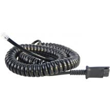 eartec RJ9/4P4C QD headset bottom cable (U10PS)