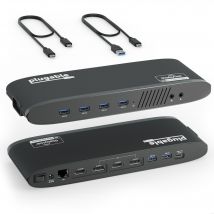 Plugable Technologies Universal Laptop Docking Station. 4K Dual Monito