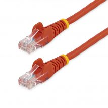 StarTech.com Cat5e Patch Cable with Snagless RJ45 Connectors - 2m. Red