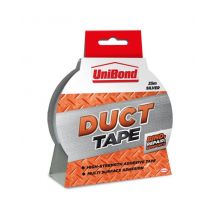UNIBOND Duct Tape High Strength Adhesive Tape 50mm x 25m Silver (Roll)