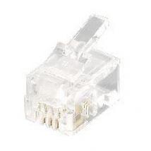 Equip Telephone Plug. RJ11. 4P4C