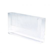 Deflecto A4 Landscape Flat Back Countertop Literature Holder Clear - 3