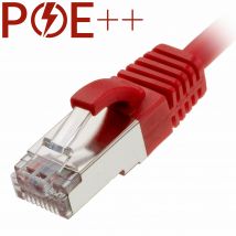 Cablenet 1.5m Cat6a RJ45 Red U/FTP LSOH 30AWG Slim Snagless Booted Pat