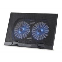 Conceptronic THANA Notebook Cooling Pad. Fits up to 17&quot;. 2-Fan
