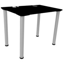 DDB Wfh 02 Black Laminated Top MDF / Black Legs