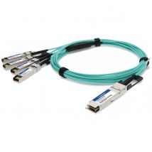 AddOn Networks 721070-B21-4M-AO fibre optic cable QSFP+ 4x SFP+ AOC Gr