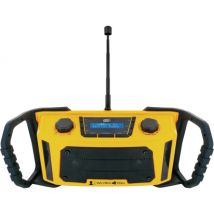 Schwaiger DABWORK513 radio Portable Digital Black, Yellow