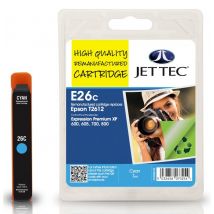 Jet Tec 101E026102 ink cartridge Cyan