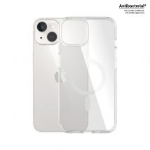 PanzerGlass ® HardCase Transparent w. White MagSafe iPhone 14 | 13