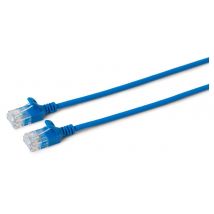 Microconnect V-UTP6A15B-SLIM networking cable Blue 15 m Cat6a U/UTP (U