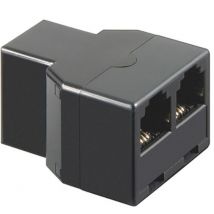 Microconnect 50597 cable gender changer RJ11 6P4C White