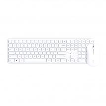 Stealth Wireless Mouse &amp; Keyboard - Whit