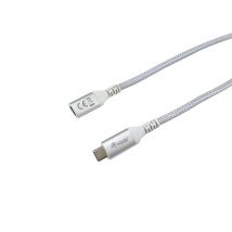 LevelOne Equip 128376 USB 3.2 Gen 2 C to C Extension Cable; M/F; 1.0m;