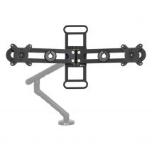 BakkerElkhuizen BE Universal Crossbar. Two screens with just one monit