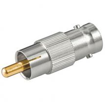 Microconnect BNCRCAADAPTOR cable gender changer RCA BNC Silver