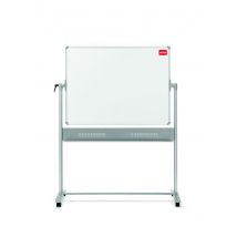 Nobo Prestige Enamel Magnetic Mobile Board Horizontal Pivot 1200x900mm