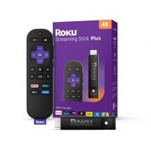 Roku Streaming Stick Plus HDMI 4K Ultra HD Black