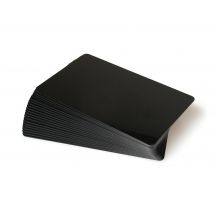 Dyestar Premium Black Gloss 760 Micron Cards with Coloured Core (Pack