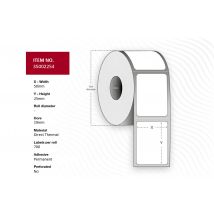 Capture 35002254 printer label White