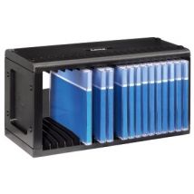 Hama CD-Rack 20. Black 20 discs