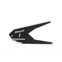 Rexel S120 Single Hole Plier Punch Black