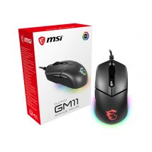 MSI CLUTCH GM11 WHITE Gaming Mouse &#039;2-Zone RGB. upto 5000 DPI. 6