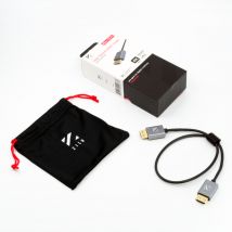 Zilr High Speed HDMI Cable with Ethernet (Hyper-Thin 4Kp60 Secure Type