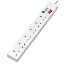 Tripp Lite TLP6B18 6-Outlet Surge Protector - British BS1363A Outlets,