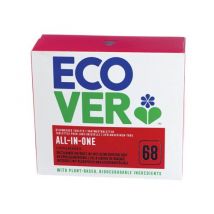 ECOVER All in One Dishwasher Tablets (Pack 68) - 4004065