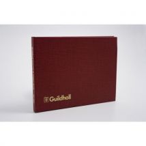 Guildhall Goldline Wages Book 149x203mm 18 Employee 108 Pages Red - 20