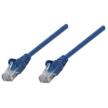 Intellinet Network Patch Cable. Cat6. 0.5m. Blue. CCA. U/UTP. PVC. RJ4
