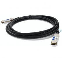 AddOn Networks ADD-Q28CJQ28IN-P1M fibre optic cable 1 m SFP28 Black