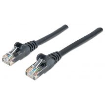 Intellinet Network Patch Cable. Cat6. 1.5m. Black. CCA. U/UTP. PVC. RJ