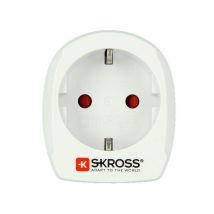 Skross 1.500203-E power plug adapter Type B Universal White