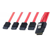 Atto CABL-SATA-INT Cable SATA Internal SFF8087 Host to 4 x1 Drives 0.5