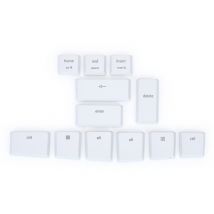 Kinesis mWave Windows White PC Keycaps for KB150M-TAC. Note: Basic rep