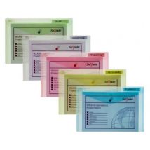 Snopake Polyfile Classic Colours - Assorted Colour Packs - DL Classic
