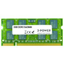 2-Power 2GB DDR2 667MHz SoDIMM Memory - replaces Jm667Qsu-2G
