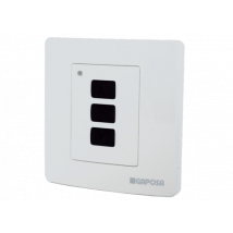 Screen International RF Remote Control Wall Mounted Transmitter Pad.