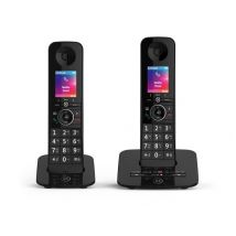 British Telecom D93TWS00 DECT telephone Caller ID Black