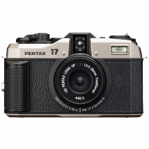 Pentax 17 Film Camera - Dark Silver - Camera Only