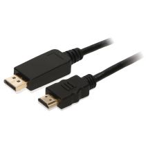 2-Power CAB0039A video cable adapter 2 m DisplayPort HDMI Type A (Stan