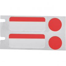Brady B33-304-494-RD printer label Red. White Self-adhesive printer la