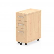Dynamic I001658 office drawer unit Maple Melamine Faced Chipboard (MFC