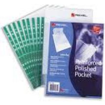 Rexel Reinforced Top Opening Pockets (100)