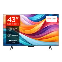 TCL 43C655K TV 109.2 cm (43&quot;) 4K Ultra HD Smart TV Wi-Fi Black