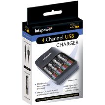 Infapower C015 battery charger Household battery DC. USB