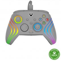 Turtle Beach Afterglow Wave Grey Wired RGB Gaming Controller with Mapp