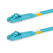 Lanview LVO231469 InfiniBand/fibre optic cable 1 m 2x LC OM3 Aqua colo