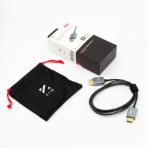 Zilr High Speed HDMI Cable with Ethernet (Hyper-Thin 4Kp60 Secure Type